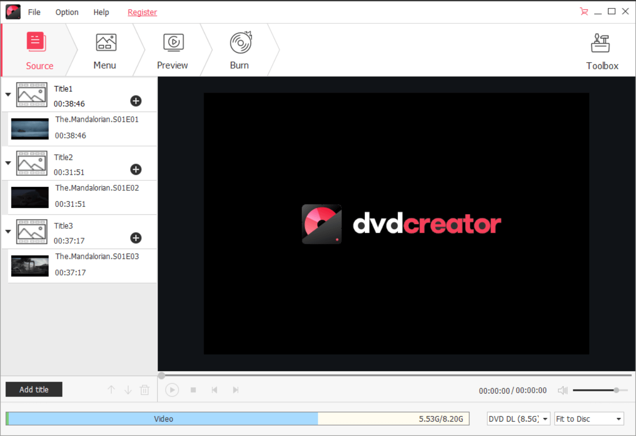 wondershare dvd creator for mac create chapters